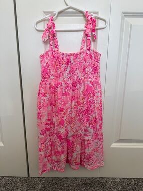 Lilly Pulitzer Girls Mini Kailua Dress Size M (6-7)